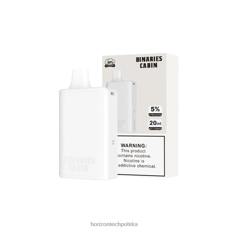 HorizonTech Polska - HorizonTech Binaries Cabin jednorazowe 20ml NZ86N81 jasne