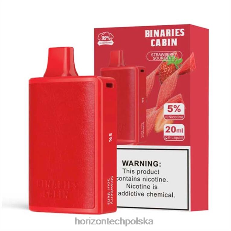 paski kwaśne truskawkowe