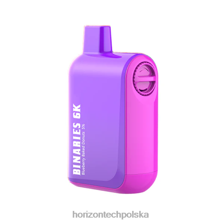 Horizon Tech Vape Coils - HorizonTech Binaries Cabin jednorazowe 15ml NZ86N35 Pieczony pączek z jagodami