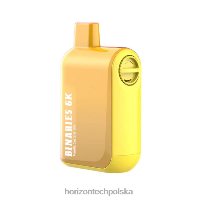 Horizon Tech Vape Coils - HorizonTech Binaries Cabin jednorazowe 15ml NZ86N45 krem ​​waniliowy