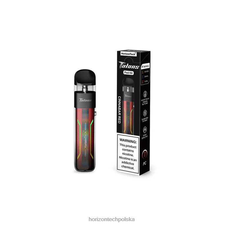Horizon Tech Coils - HorizonTech Talons system kapsuł NZ86N198 cynoberkowa czerwień