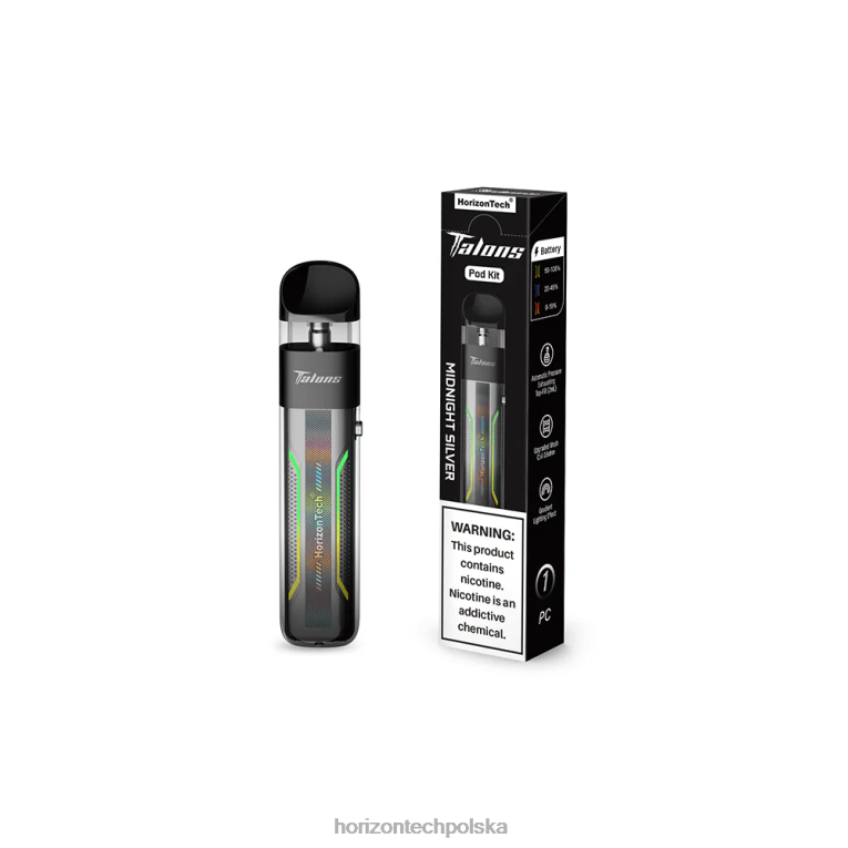 Horizon Tech Company - HorizonTech Talons system kapsuł NZ86N196 srebro o północy